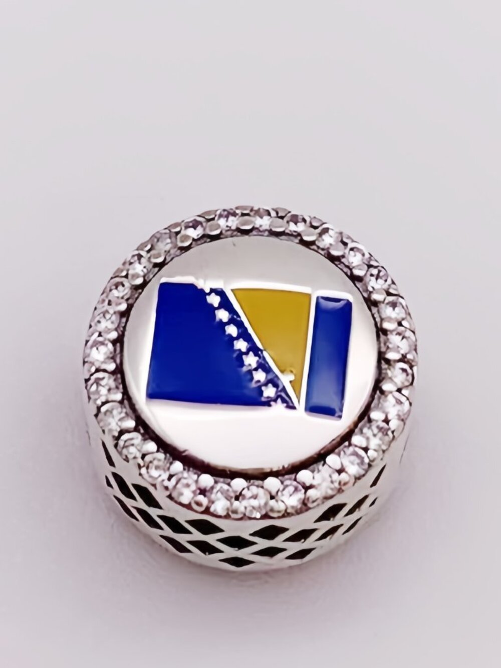 Pandora Bosnia Flag Exclusive Charm Bead